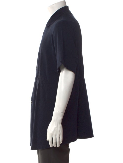 Giorgio Armani Virgin Wool Short Sleeve Shirt