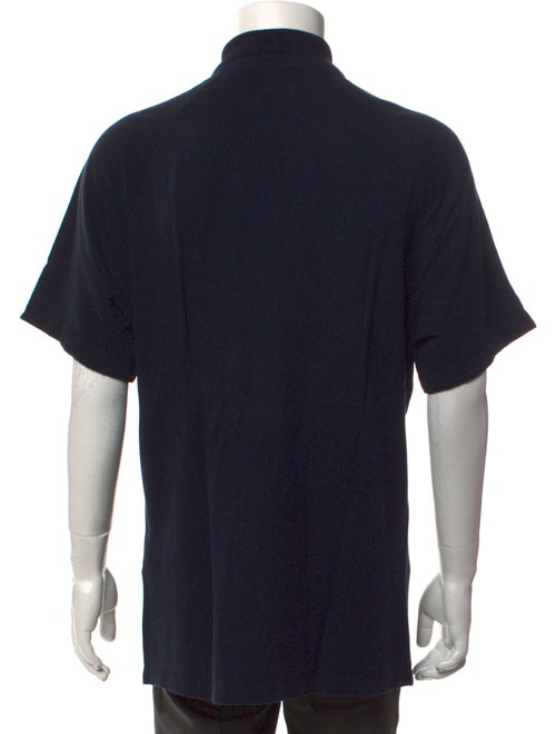 Giorgio Armani Virgin Wool Short Sleeve Shirt