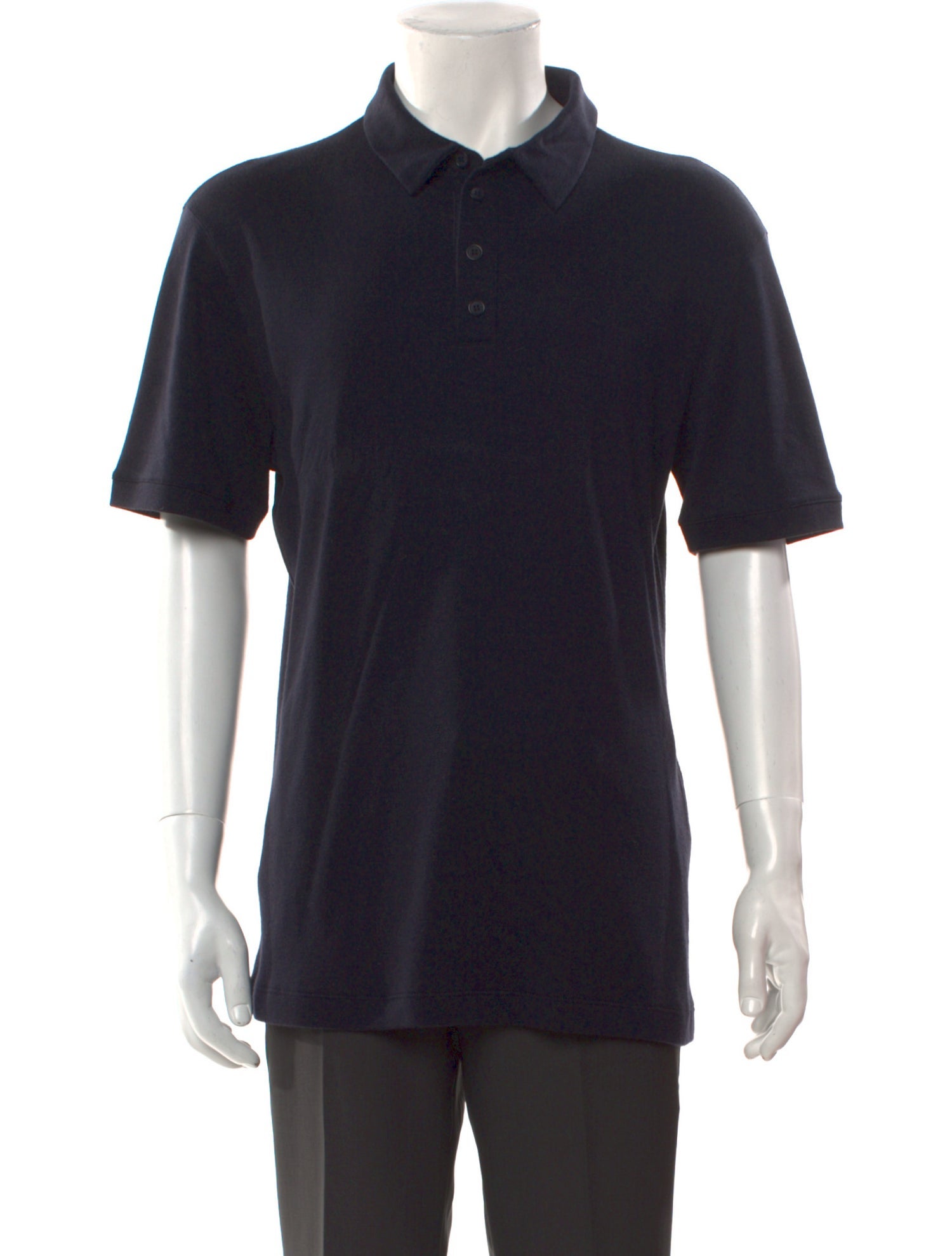 Giorgio Armani Cashmere Collar Polo Shirt