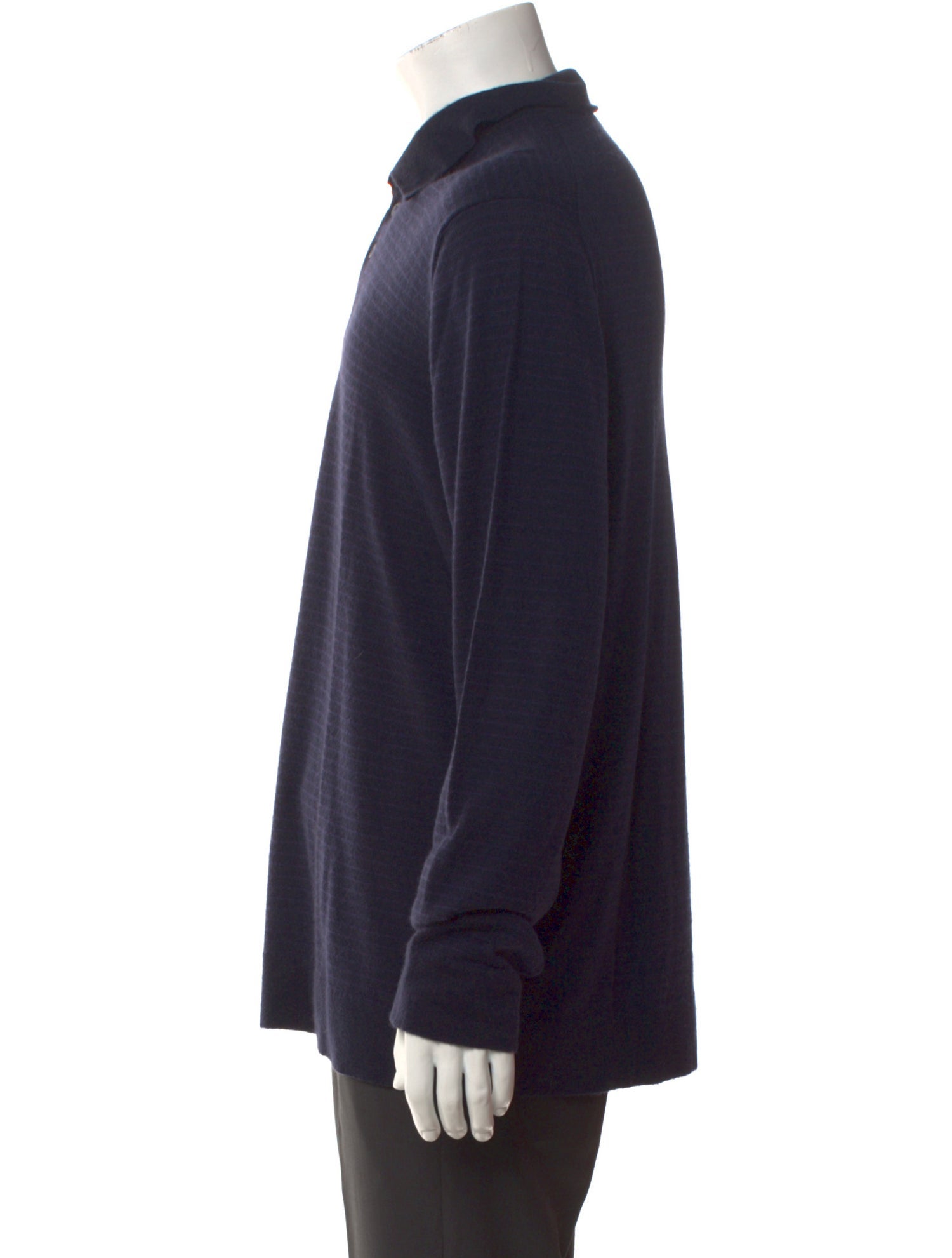 Giorgio Armani Cashmere Collar Polo Sweater