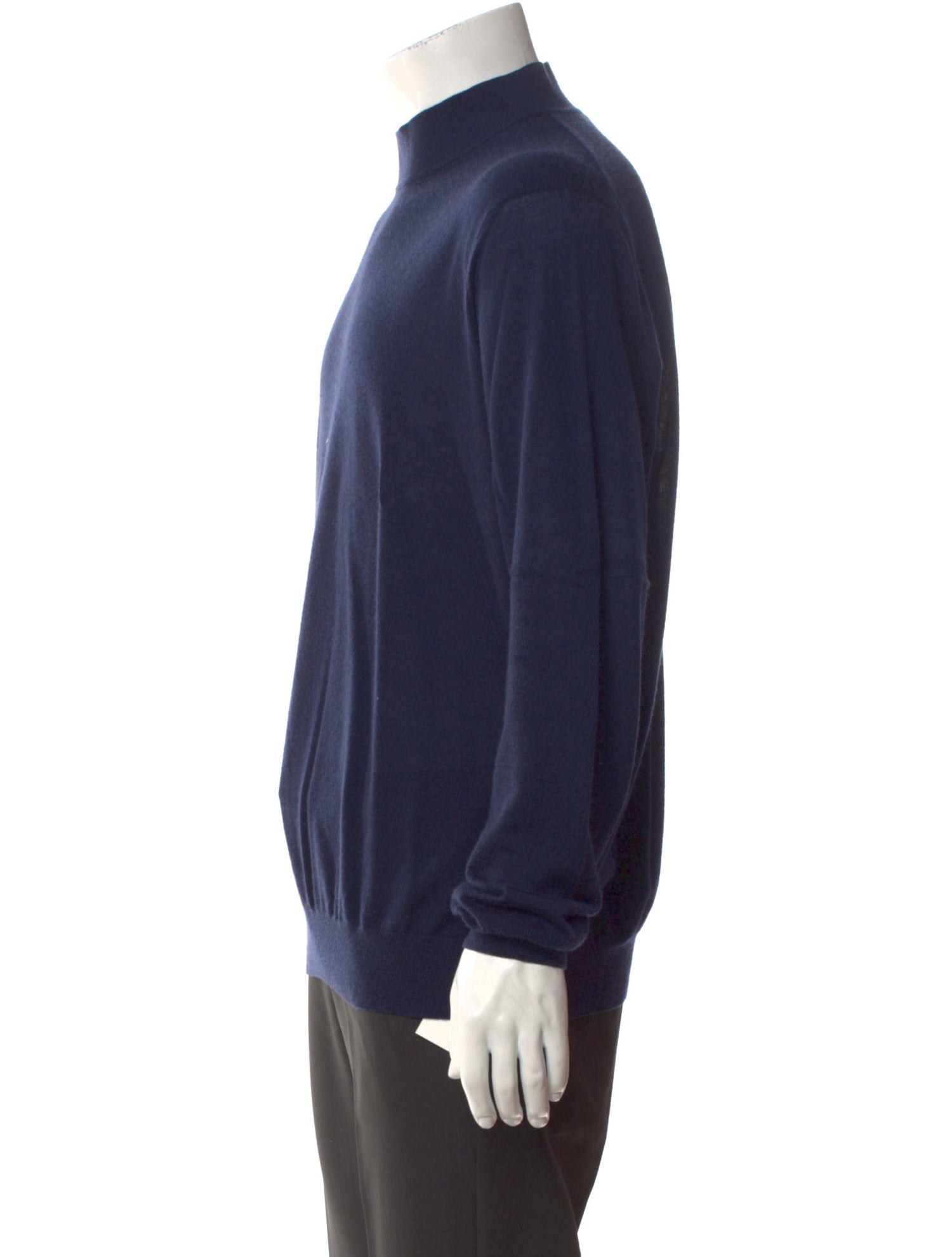 Giorgio Armani Cashmere Mock Neck Pullover