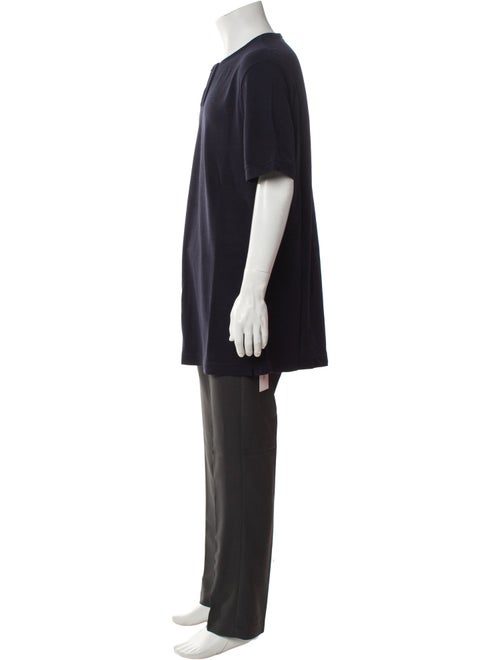 Giorgio Armani Crew Neck Short Sleeve Henley