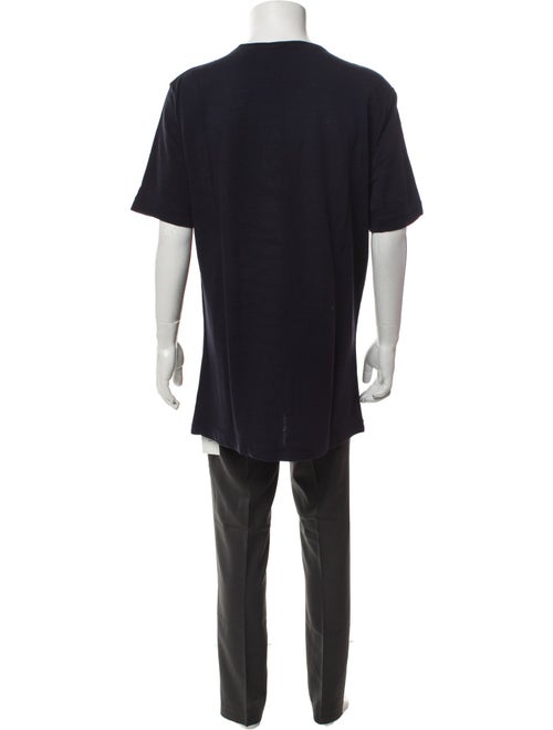 Giorgio Armani Crew Neck Short Sleeve Henley
