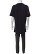 Giorgio Armani Crew Neck Short Sleeve Henley