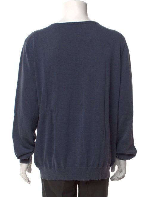 Giorgio Armani Graphic Print Crew Neck Pullover