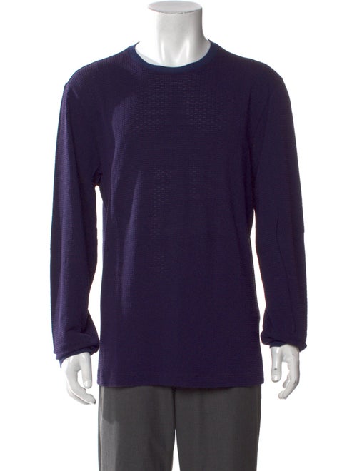 Giorgio Armani Crew Neck Long Sleeve T-Shirt
