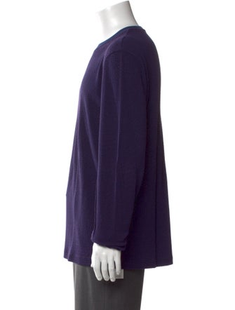 Giorgio Armani Crew Neck Long Sleeve T-Shirt