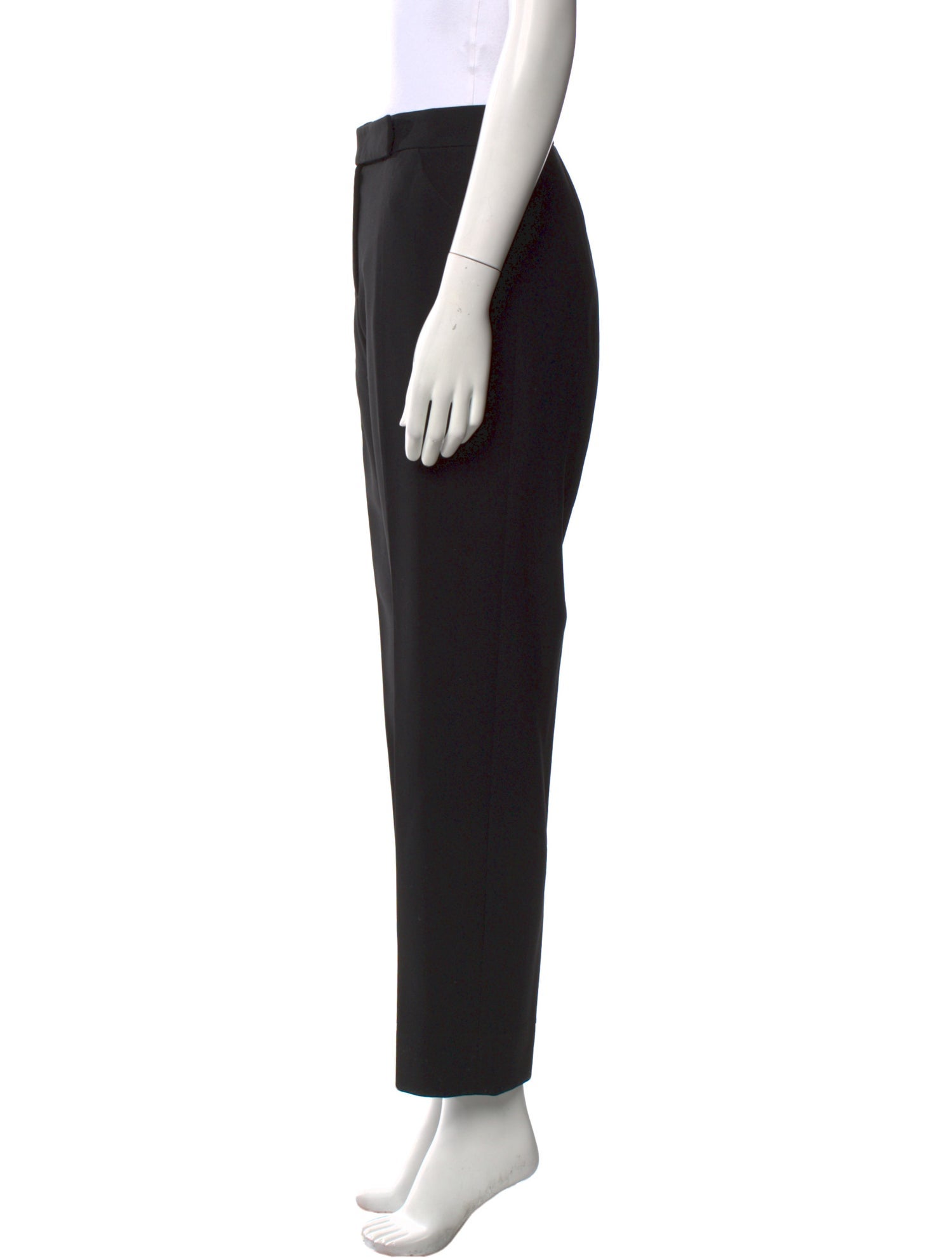 Giorgio Armani Wool Straight Leg Pants