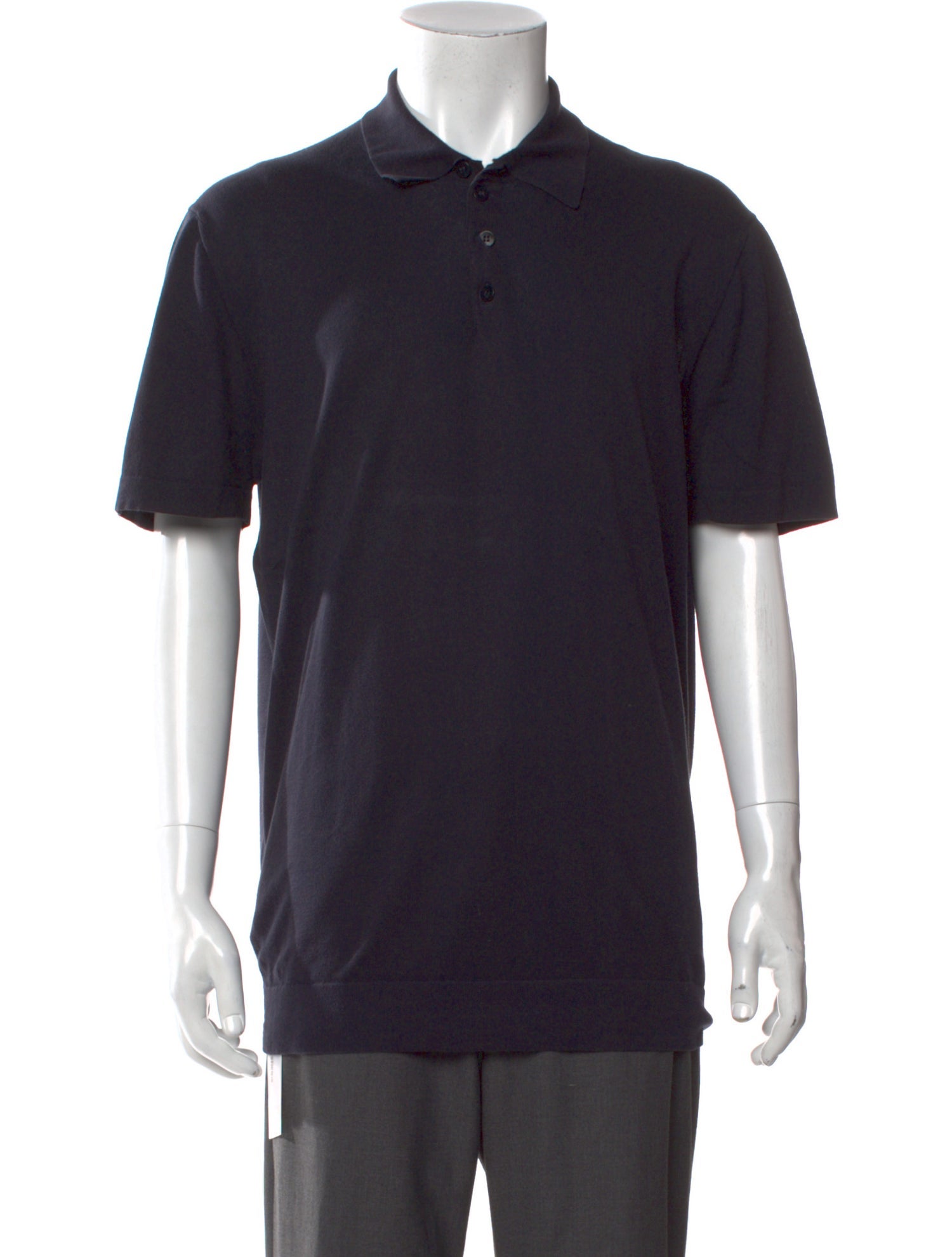 Giorgio Armani Collar Short Sleeve Polo Shirt