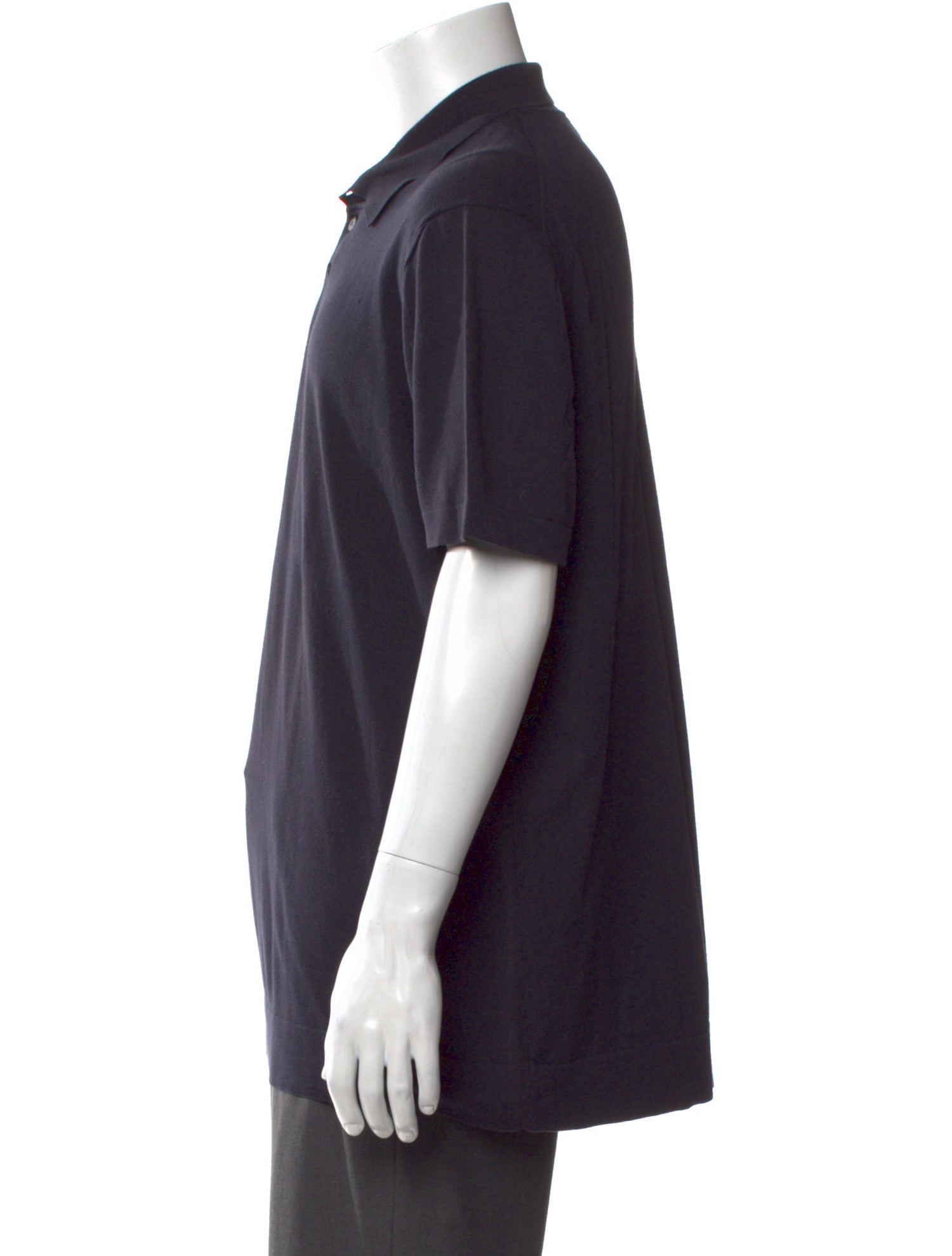 Giorgio Armani Collar Short Sleeve Polo Shirt