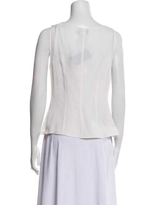 Giorgio Armani Silk V-Neck Top