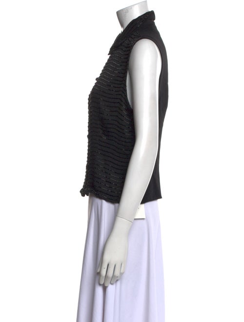 Giorgio Armani Striped Sleeveless Top