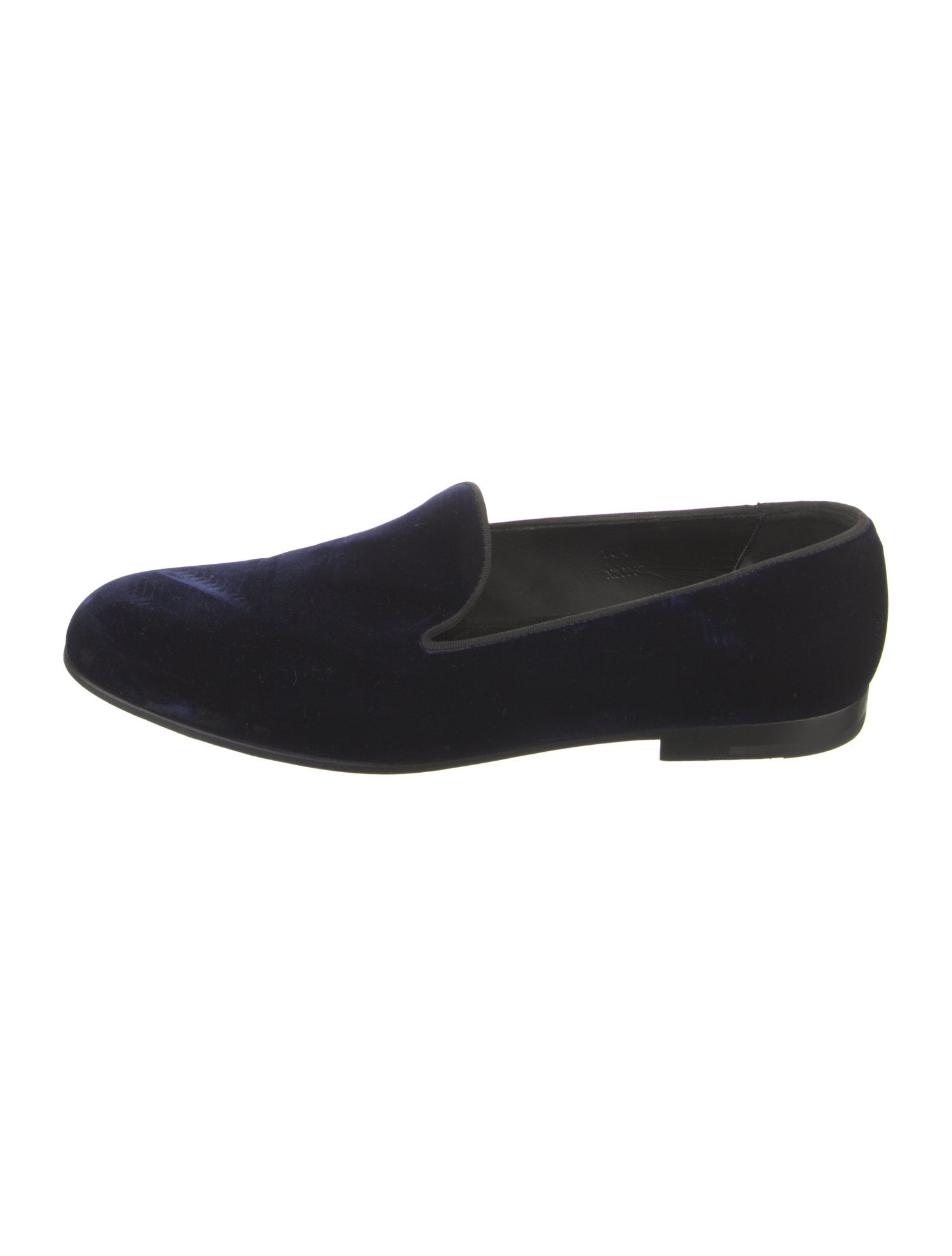 Giorgio Armani Velvet Loafers