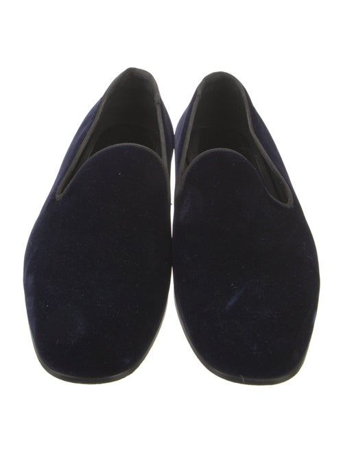 Giorgio Armani Velvet Loafers