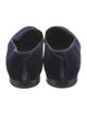 Giorgio Armani Velvet Loafers