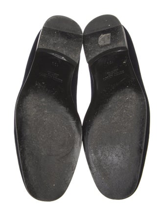 Giorgio Armani Velvet Loafers
