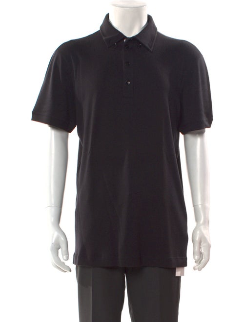 Giorgio Armani Cashmere Collar Polo Shirt