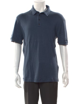 Giorgio Armani Cashmere Collar Polo Shirt