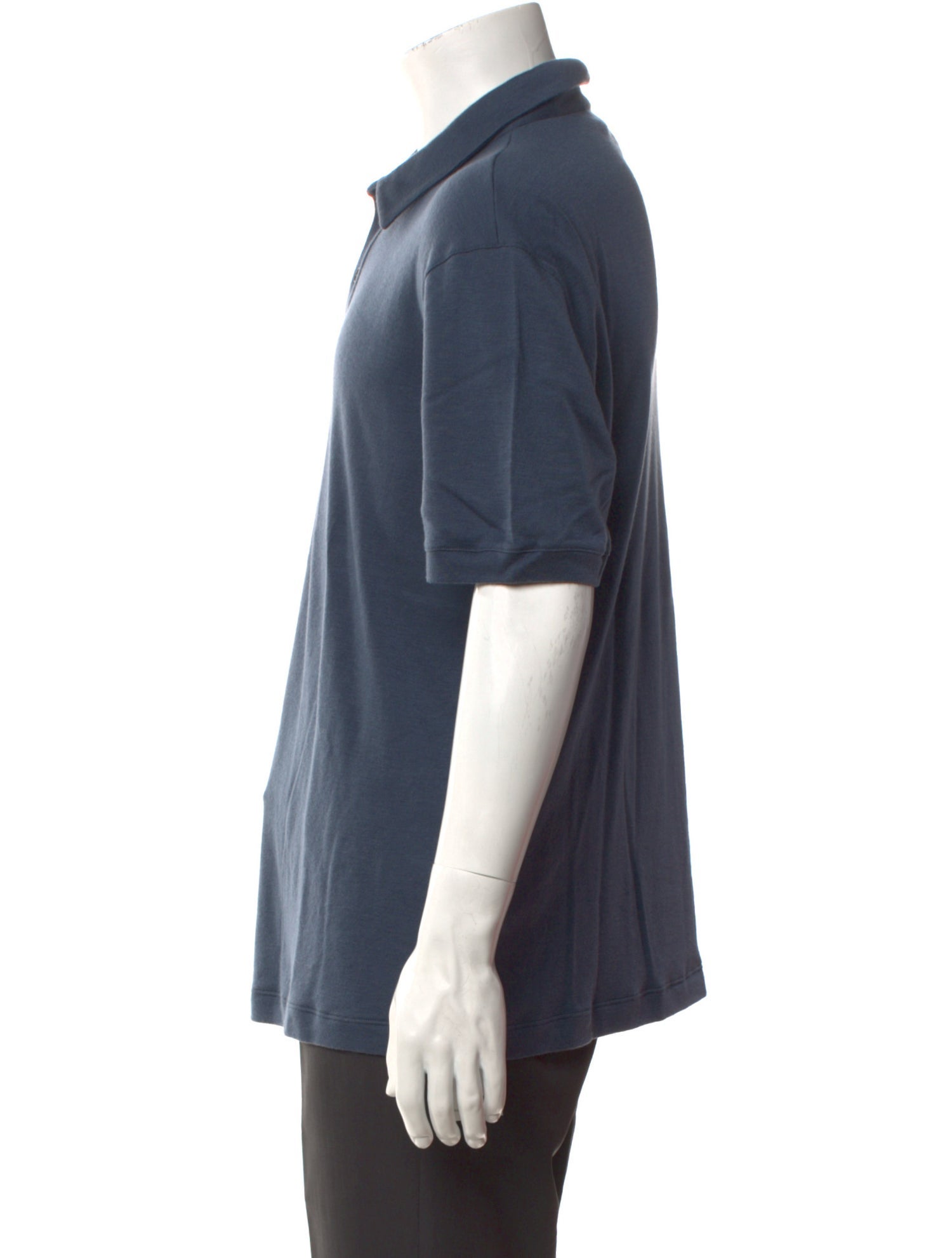 Giorgio Armani Cashmere Collar Polo Shirt