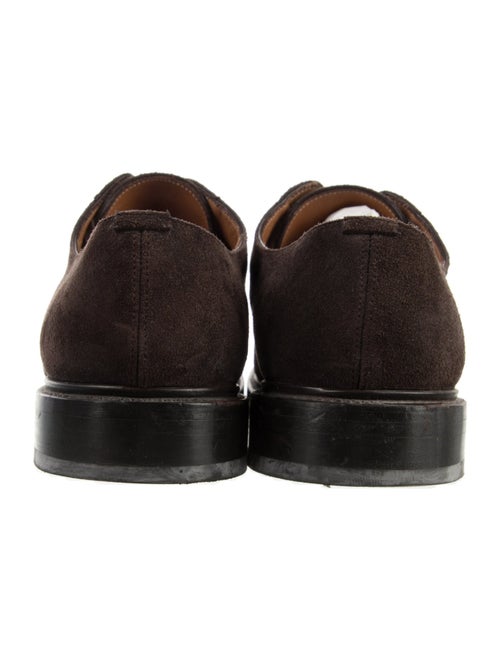 Giorgio Armani Suede Derby Shoes