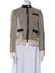 Giorgio Armani Tweed Pattern Evening Jacket