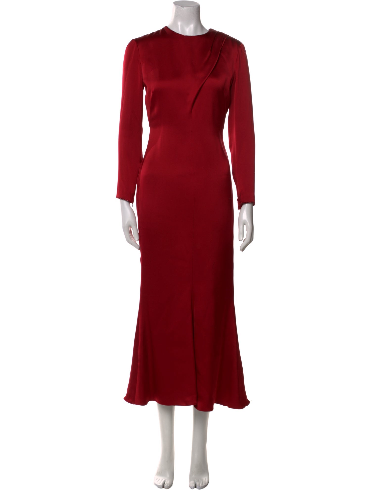 Giorgio Armani Crew Neck Long Dress