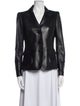 Giorgio Armani Leather Blazer