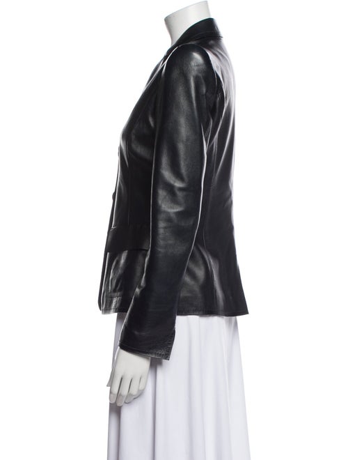 Giorgio Armani Leather Blazer