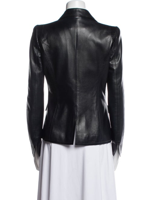 Giorgio Armani Leather Blazer