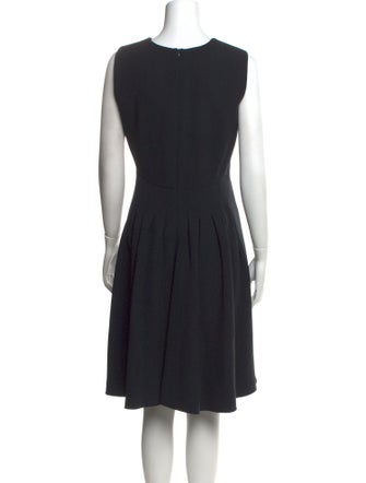 Giorgio Armani Virgin Wool Knee-Length Dress