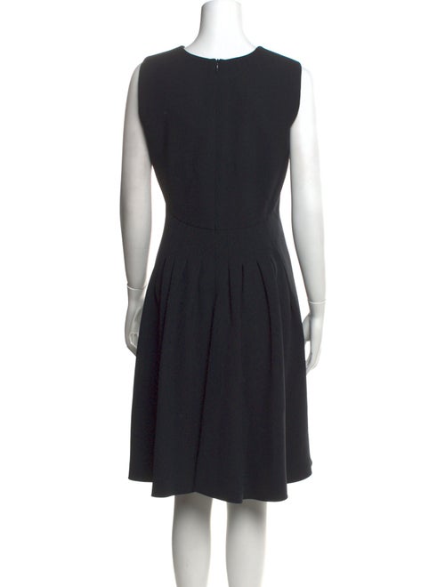 Giorgio Armani Virgin Wool Knee-Length Dress
