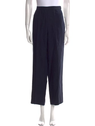 Giorgio Armani Virgin Wool Wide Leg Pants