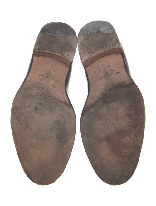 Giorgio Armani Leather Derby Shoes