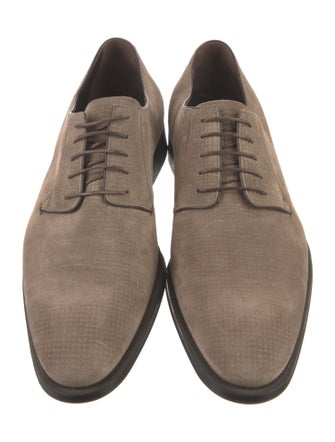 Giorgio Armani Suede Derby Shoes