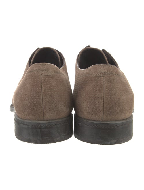 Giorgio Armani Suede Derby Shoes
