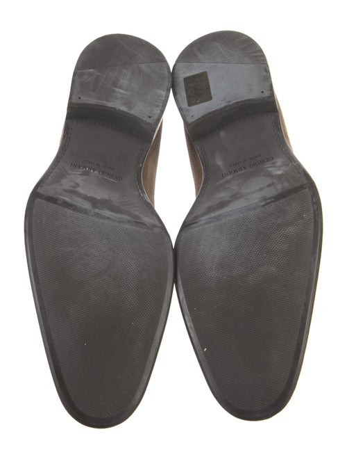 Giorgio Armani Suede Derby Shoes