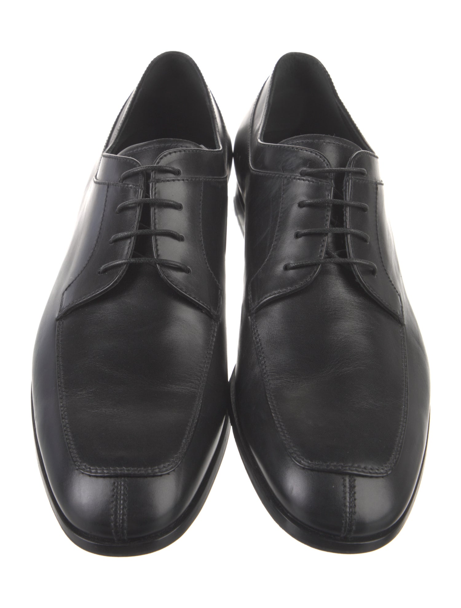 Giorgio Armani Leather Derby Shoes