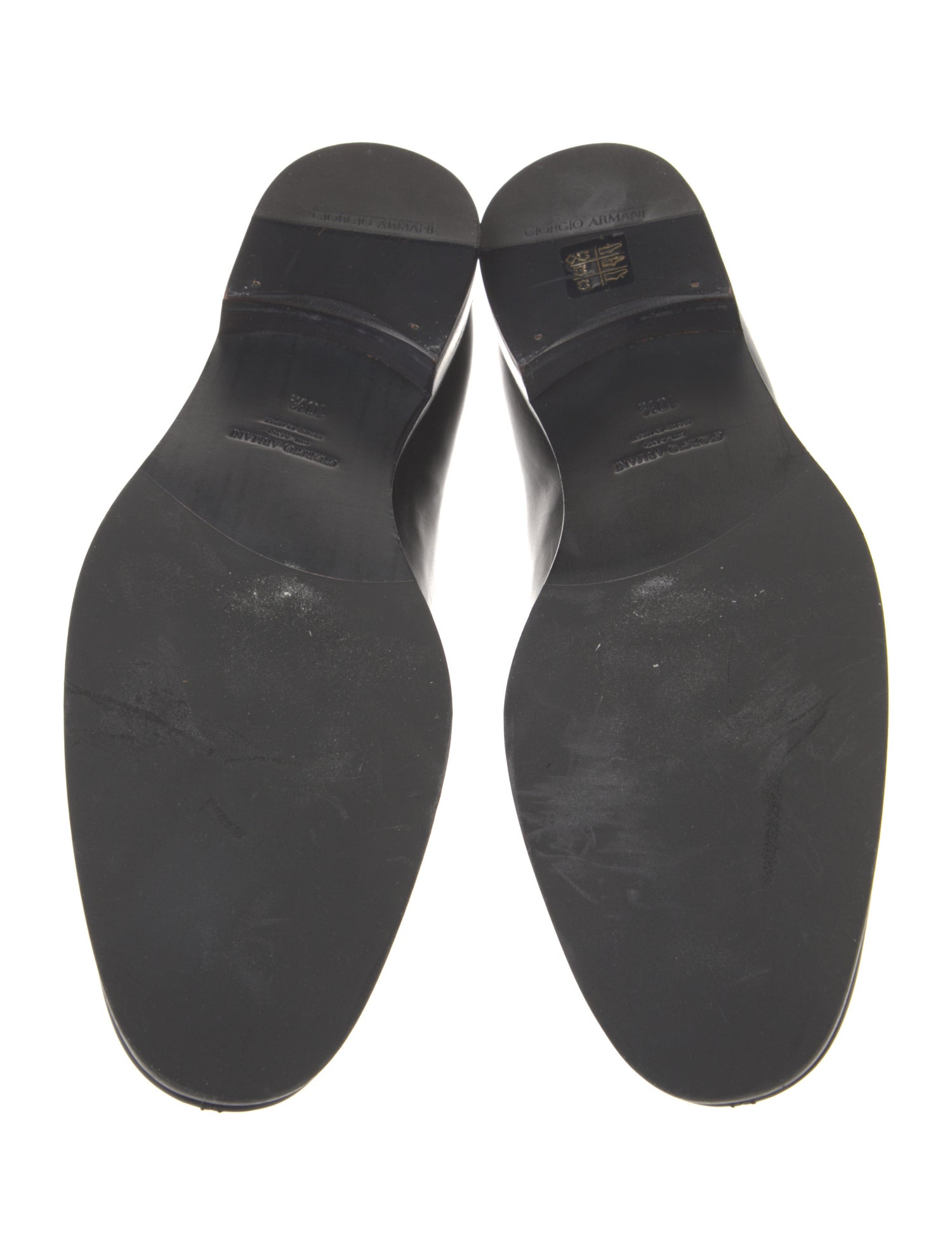 Giorgio Armani Leather Derby Shoes