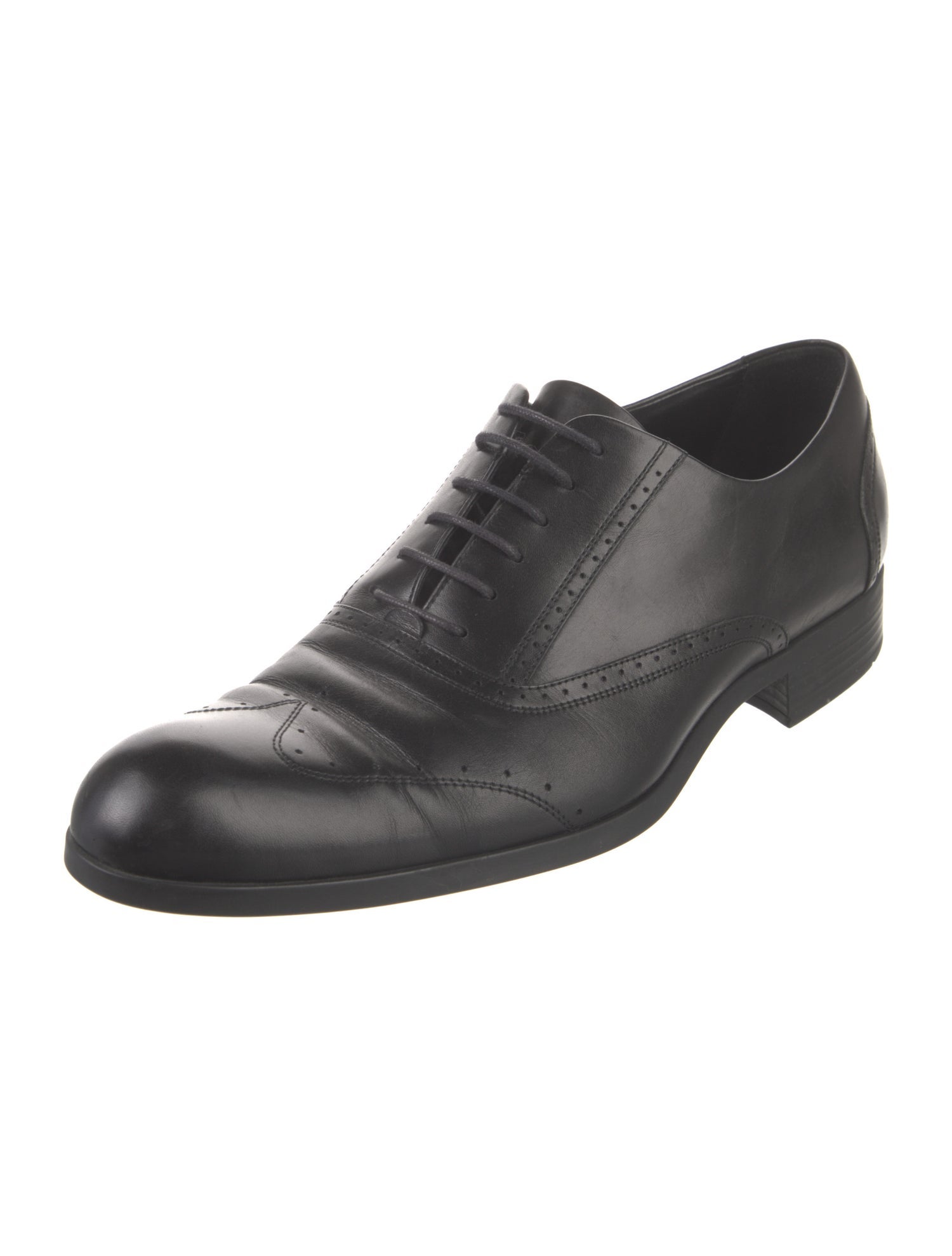 Giorgio Armani Leather Oxfords