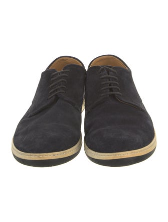 Giorgio Armani Suede Derby Shoes