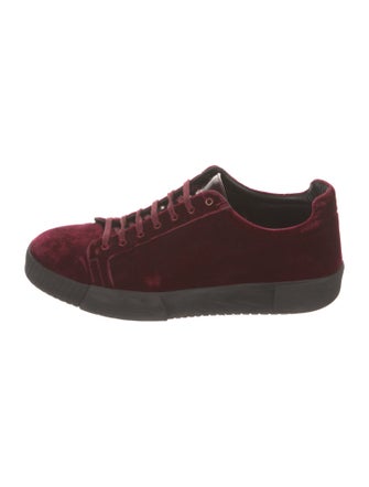 Giorgio Armani Velvet Sneakers