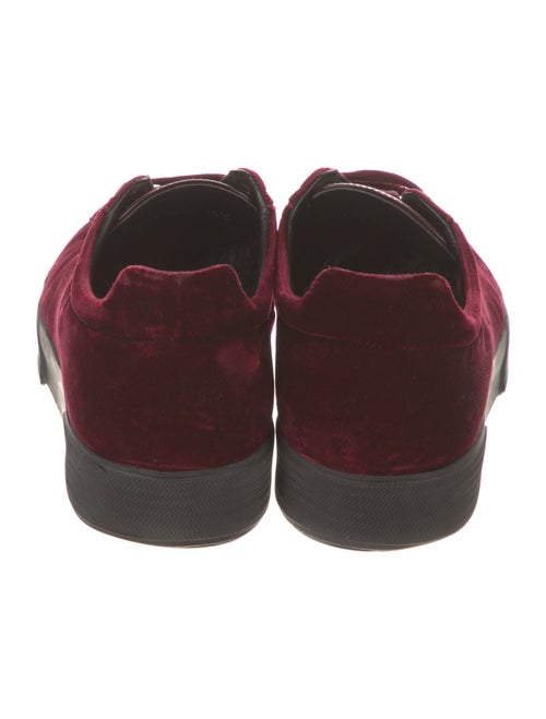Giorgio Armani Velvet Sneakers