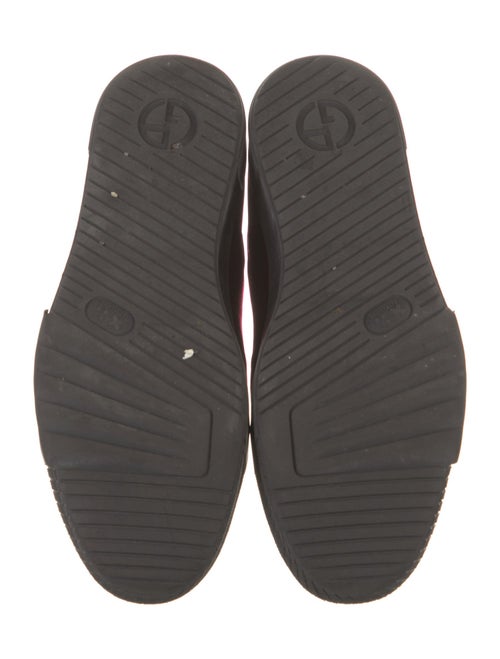 Giorgio Armani Velvet Sneakers