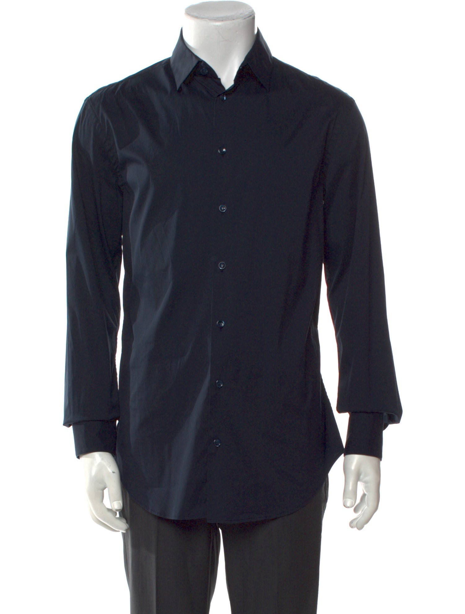 Giorgio Armani Long Sleeve Tuxedo Shirt