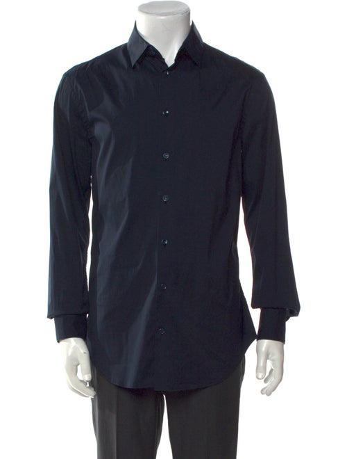 Giorgio Armani Long Sleeve Tuxedo Shirt