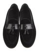 Giorgio Armani Velvet Dress Loafers