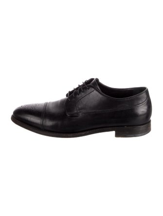 Giorgio Armani Leather Derby Shoes