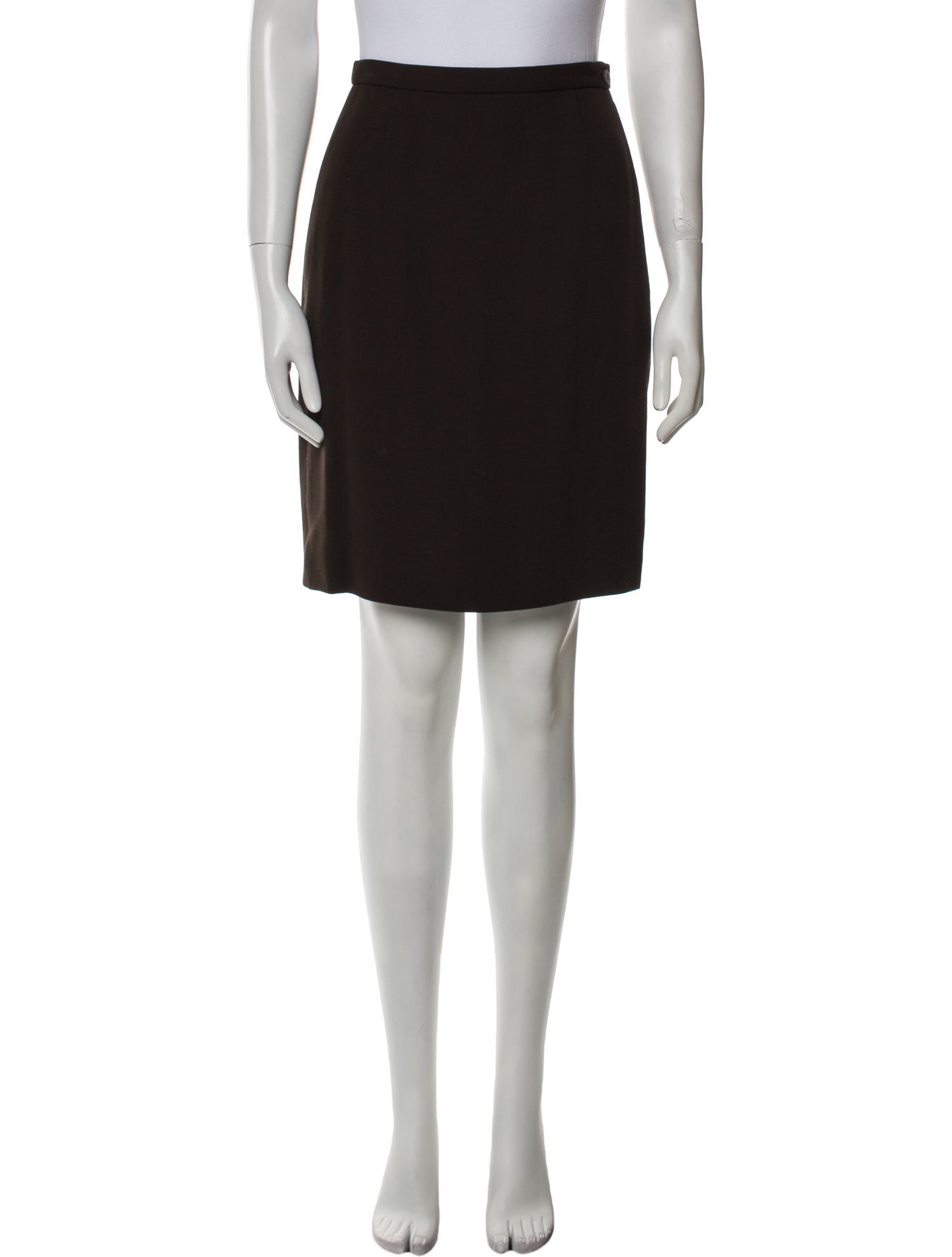 Giorgio Armani Wool Knee-Length Skirt