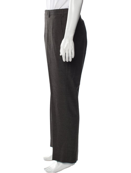 Giorgio Armani Plaid Print Pants