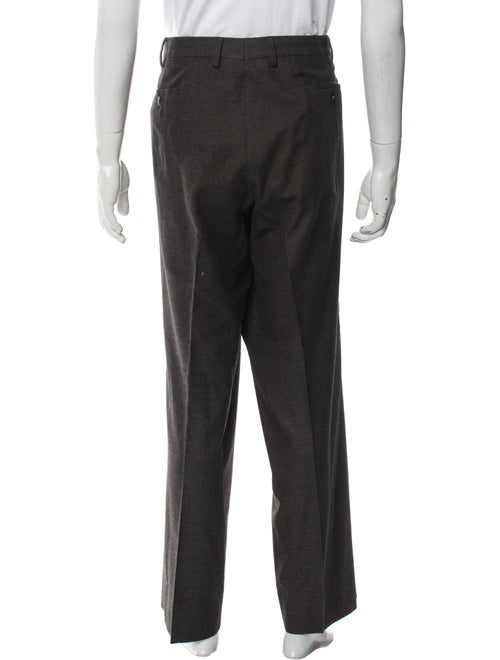 Giorgio Armani Plaid Print Pants